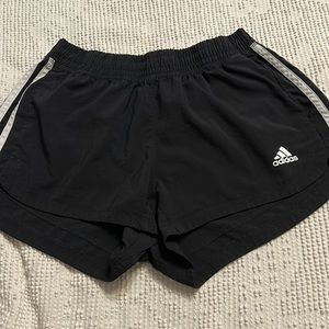 Black adidas shorts